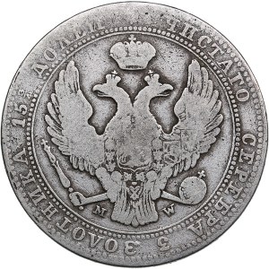 Russia, Poland 3/4 Rouble - 5 Zlotych 1838 MW