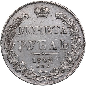 Russia Rouble 1842 СПБ-AЧ