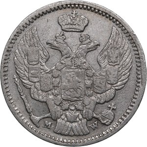 Russia, Poland 20 Kopecks - 40 Groszy 1850 MW