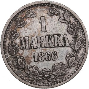 Russia, Finland 1 Markka 1866 S