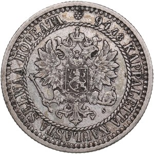 Russia, Finland 1 Markka 1866 S
