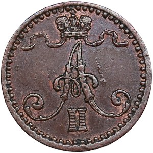Russia, Finland 1 Penni 1866