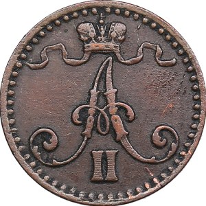 Russia, Finland 1 Penni 1870