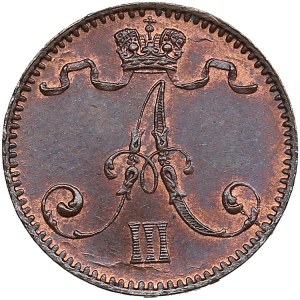 Russia, Finland 1 Penni 1893