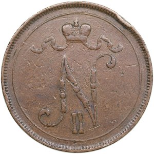 Russia, Finland 10 Pennia 1898