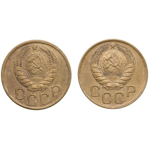 Russia, USSR 3 Kopecks 1943, 1946 (2)