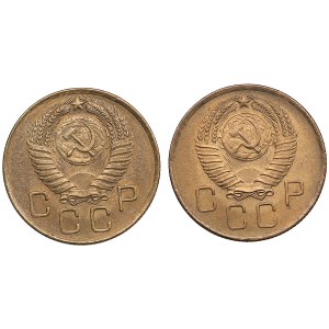 Russia, USSR 3 Kopecks 1956, 1957 (2)