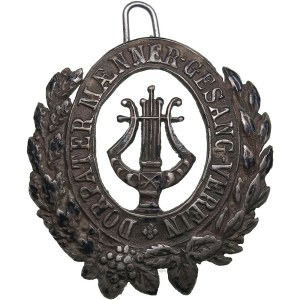 Estonia, Russia badge - Dorpat men singing club