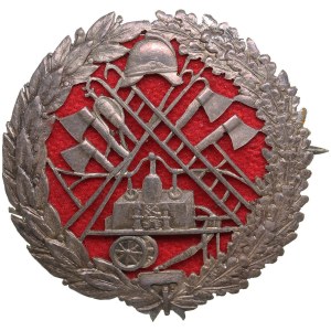 Estonia, Russia badge - Firefighting