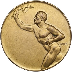 Estonia Athletics medal 1923 - 2nd place in boxing