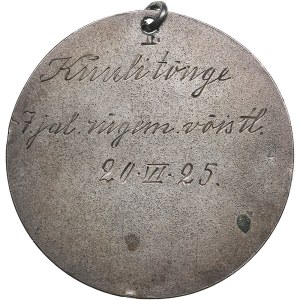 Estonia medal 7th Infantry Regiment Competition 1925 - II place in Shot Put
