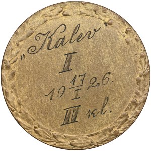 Estonian Sports Association Kalev medal 1926 - Ice skating