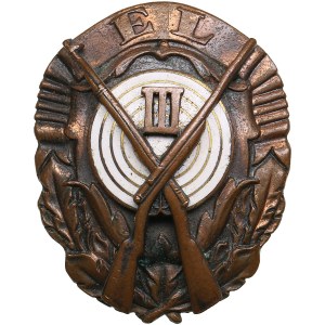Estonia badge - Shooting Union 3rd Class