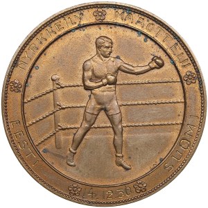 Finland - Estonia Boxing medal 1930