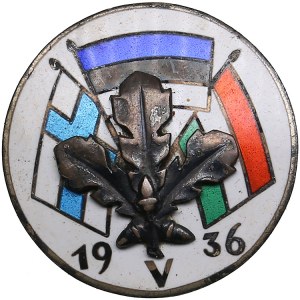 Estonia Defence Forces badge 1936 (Estonia, Finland, Hungary)