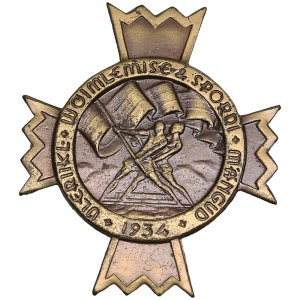 Estonia badge 1934 - National Gymnastics Games