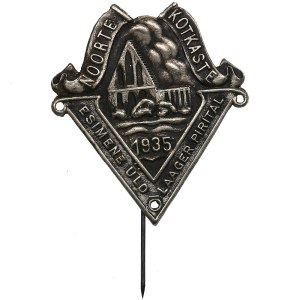 Estonia Defence League badge 1935 - Young Eagles first camp in Pirita