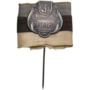 Estonia badge 1939 - Pärnu resort 1839-1939