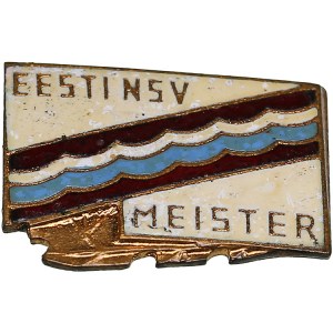 Estonia, Russia USSR badge - Estonian Champion