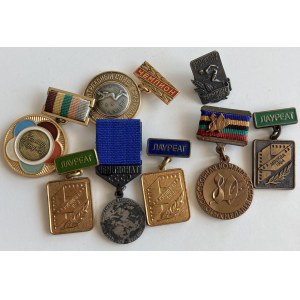 Russia USSR, Estonia badges & medals - Sport & Film (8)
