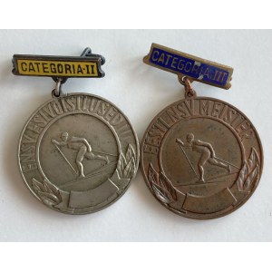 Estonia, Russia USSR badges - Estonian championships category II & III (2)