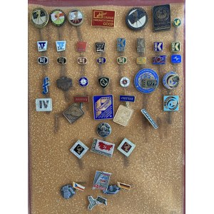 Estonia, Russia USSR collection of badges - Mostly Military & Cinema/Film (75)