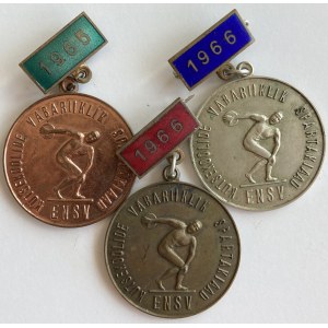Estonia, Russia USSR badges - Estonian vocational schools spartakiade (3)