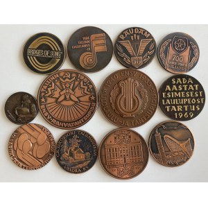 Estonia, Russia USSR medals (12)