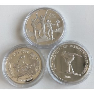 Lot of coins: Australia, Belgium, Mongolia (3)
