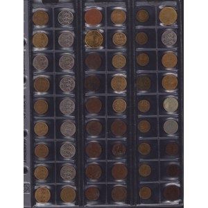 Lot of coins: Estonia, Russia USSR, Latvia, Finland, Germany (54)