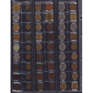 Lot of coins: Estonia, Russia USSR, Latvia, Finland, Germany (54)