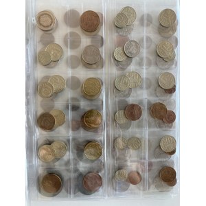 Lot of world coins/tokens & paper money: Estonia, Russia USSR, Finland, Switzerland, Sweden, Poland, USA, Britain, Turke