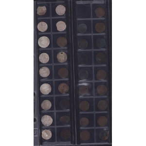Lot of coins: Riga, Lithuania, Poland, Germany (35)