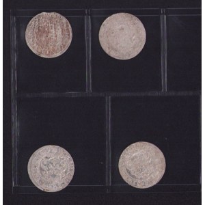 Lot of coins: Riga, Poland - Sigismund III (1587-1632) (4)