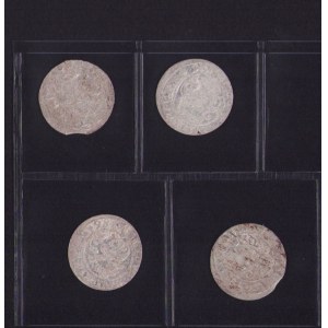 Lot of coins: Riga, Poland Solidus - Sigismund III (1587-1632) (4)