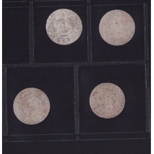 Lot of coins: Riga, Poland Solidus - Sigismund III (1587-1632) (4)