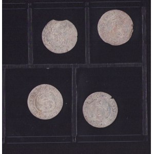 Lot of coins: Riga, Poland Solidus - Sigismund III (1587-1632) (4)