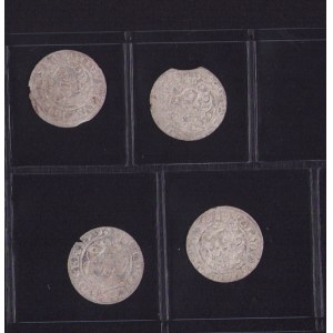 Lot of coins: Riga, Poland Solidus - Sigismund III (1587-1632) (4)