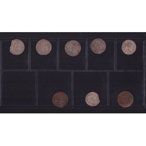 Lot of coins: Riga, Sweden Solidus - Kristina (1632-1654) (8)