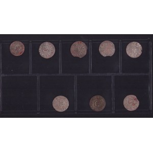 Lot of coins: Riga, Sweden Solidus - Kristina (1632-1654) (8)