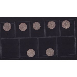 Lot of coins: Livonia (Riga), Sweden Solidus - Kristina (1632-1654) (7)