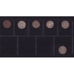 Lot of coins: Riga, Sweden Solidus - Kristina (1632-1654) (6)
