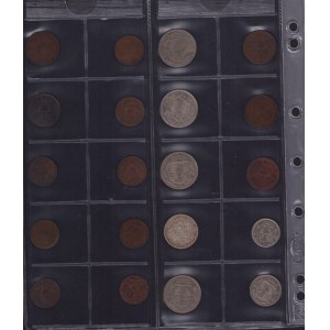 Lot of coins: Latvia (20)