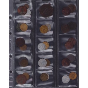 Germany Medal & Lot of coins: Bulgaria, Germany, Russia, Finland, Poland, Australia, Czechoslovakia, Sweden, Yugoslavia,