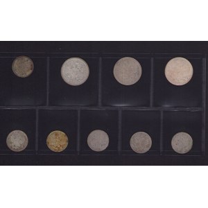 Lot of coins: Russia 15 & 5 kopecks (9)