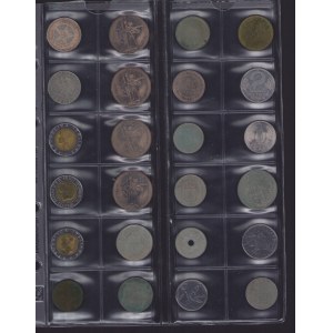 Lot of coins: Russia USSR, Italy, Austria, Vatican, Sweden, Nigeria, Denamrk, Camerun, Germany, Belgium, Bulgaria, Czech