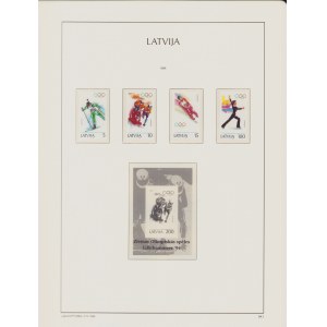 Latvia stamp collection 1991-1997 (160)