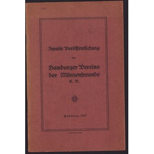 Zweite Derüffentlichung des Hamburger Dereins der Münzenfreunde, 1921