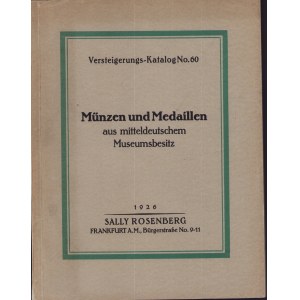 Münzen und Medaillen aus mitteldeutschem Museumsbesitz, 1926