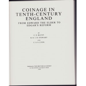 Coinage in tenth-century England, 1989